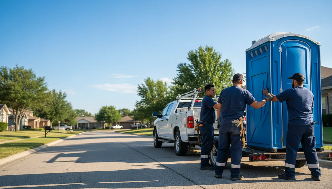 Portable Toilet Rental in Jenks, OK near me